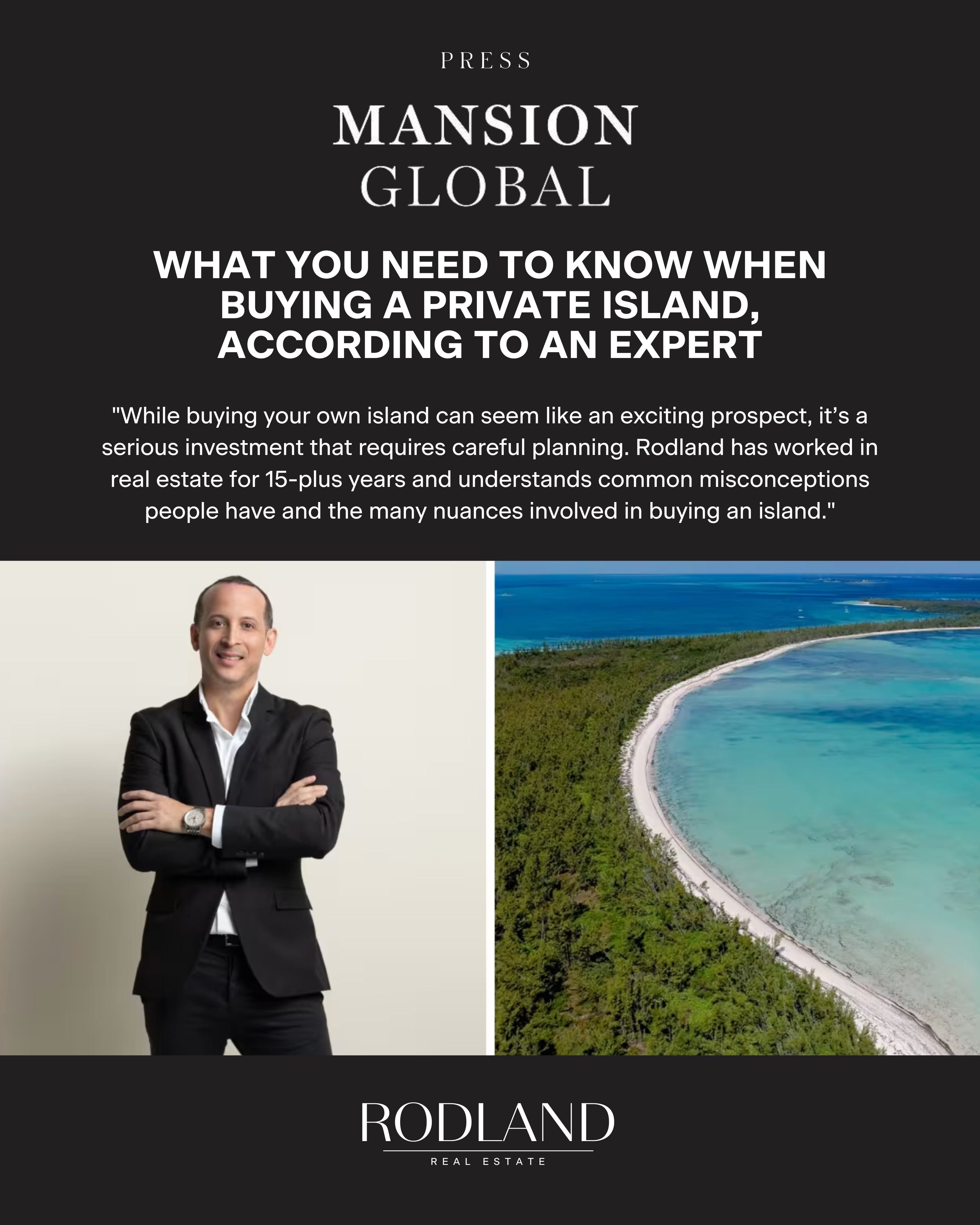 Mansion Global — what you need to know when buying a private island